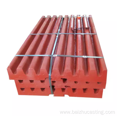 Jaw Plates Jaw Crusher Tooth Plate Cheek Plate